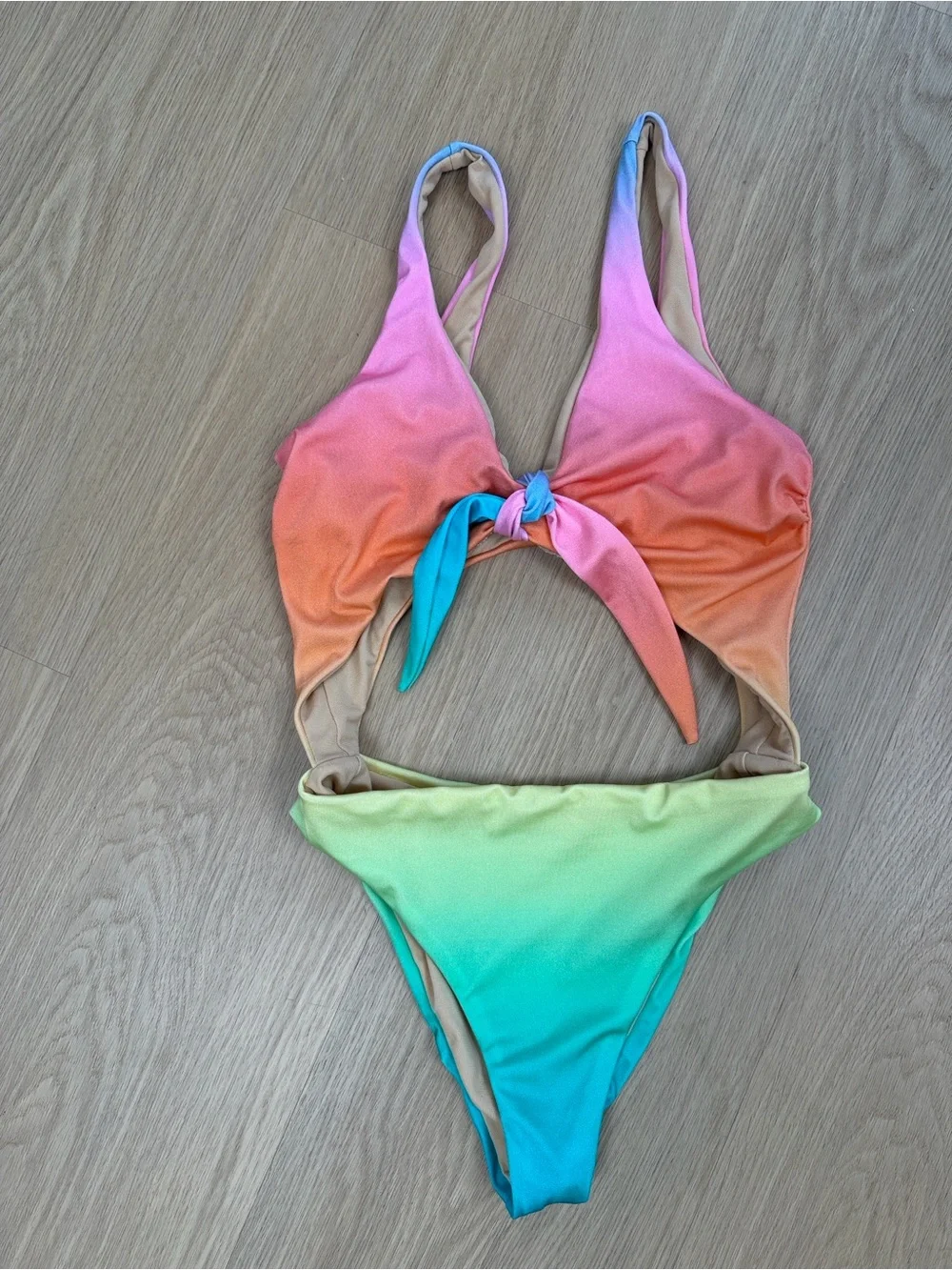 Reef Tie Front in Teen Spirit One Piece Swimsuit XS